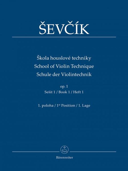 School of Violin Technique op.1 V1