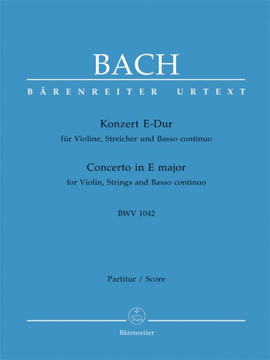 Concerto for Violin, Strings and Basso Continuo E major BWV 1042 (ŞEF)