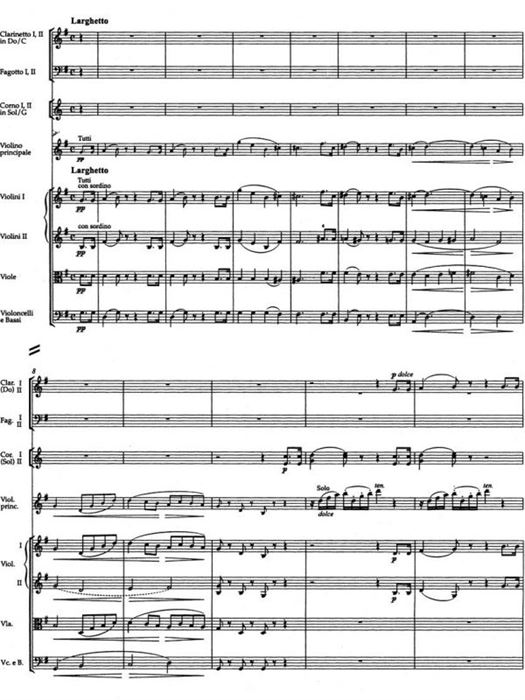 Concerto in D major for Violin and Orchestra op. 61 (ŞEF)