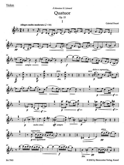 Piano Quartet No1 op.15