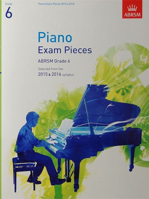 ABRSM 2015&2016 Piano Exam Pieces Grade 6 