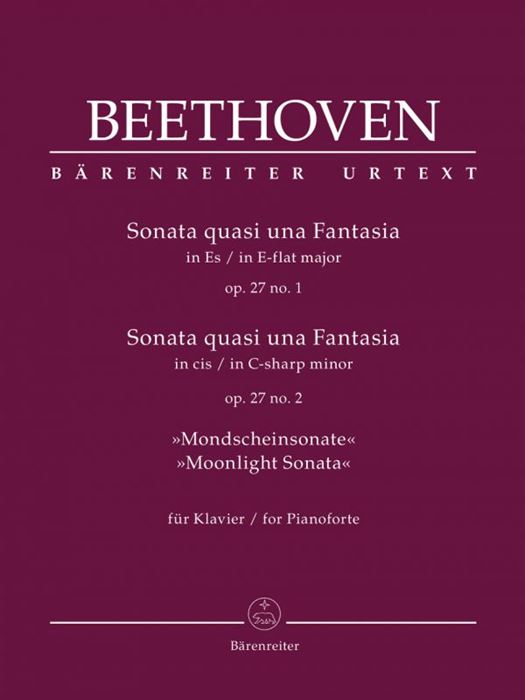 Sonata quasi una Fantasia Op.27/1 + 2 (Moonlight)