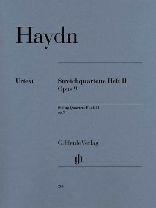 Haydn String Quartets Book II op. 9