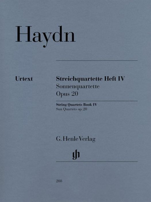 Haydn String Quartets Book IV op. 20 (Sun Quartets)