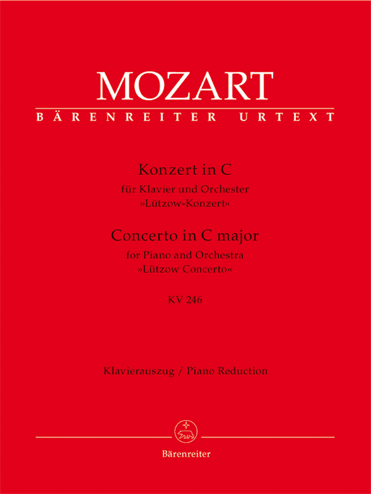 Concerto for Piano and Orchestra no. 8 C major K. 246 