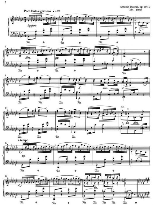 Humoresque G-flat major op. 101,7