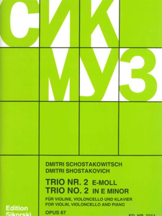Shostakovich Trio Nr. 2