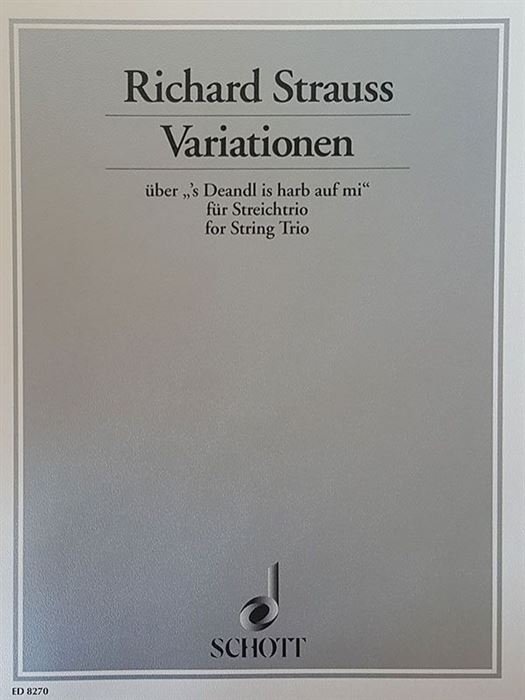 Strauss Variatios for string trio