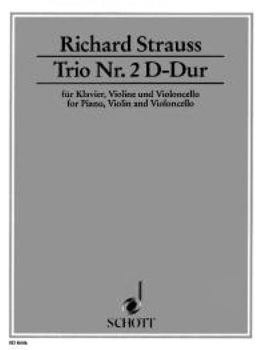 Strauss Trio No. 2 D major, o. Op. AV. 53