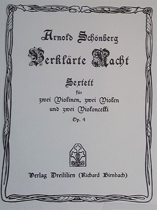 Schoenberg String Sextet (study score)