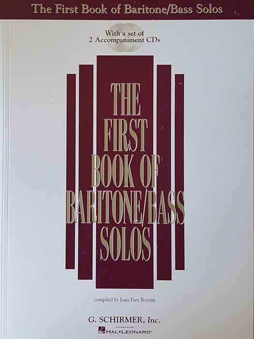 The First book of Baritone / Bass Solos + 2 CD Eşlik