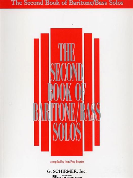 The Second book of Baritone / Bass Solos + 2 CD Eşlik