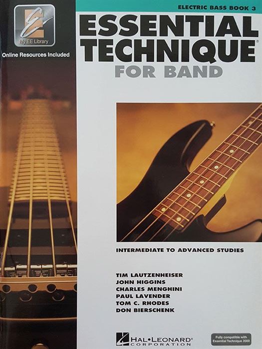 Essential Technique for Band - Electric Bass Book 