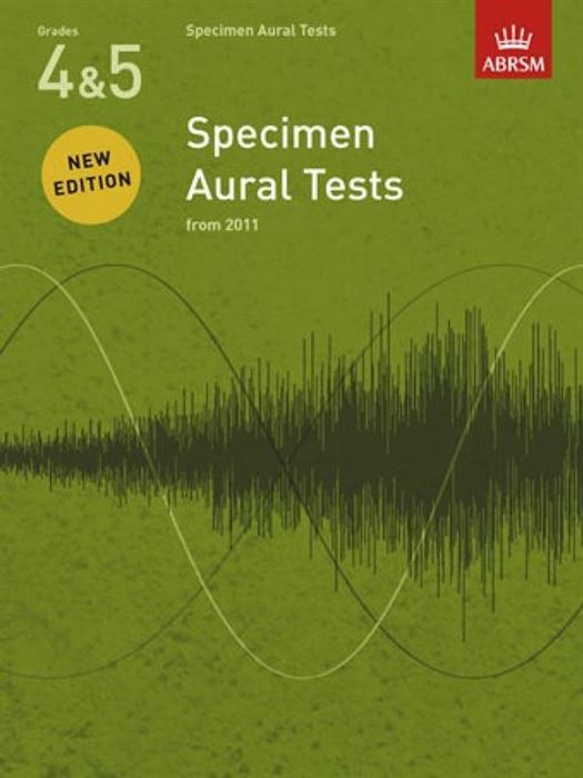 ABRSM Specimen Aural Tests Grades 4-5 (CDsiz kitap)