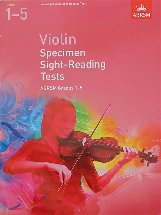 ABRSM Violin Specimen Sight Reading Grade 1-5 Abrs