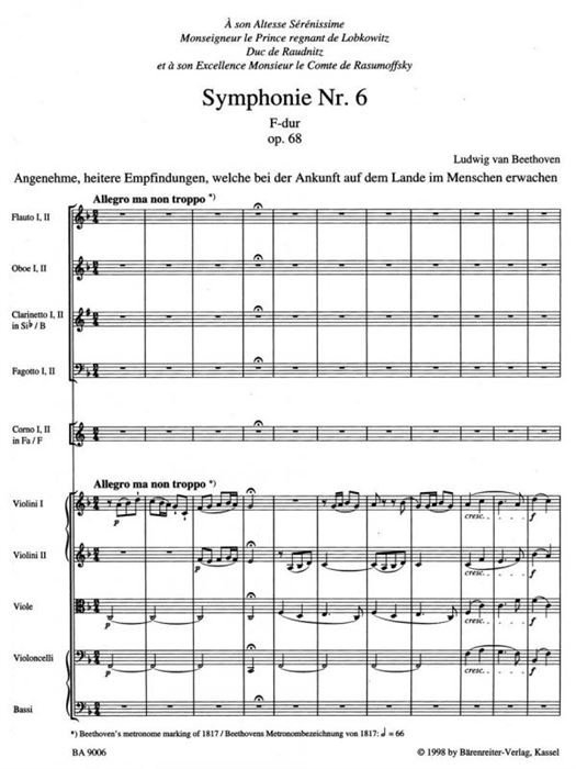 Symphony No.6 in F Major (Pastoral) - ŞEF