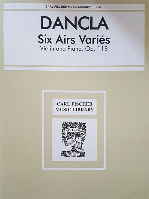 Six Airs for Violin and Piano Op.118