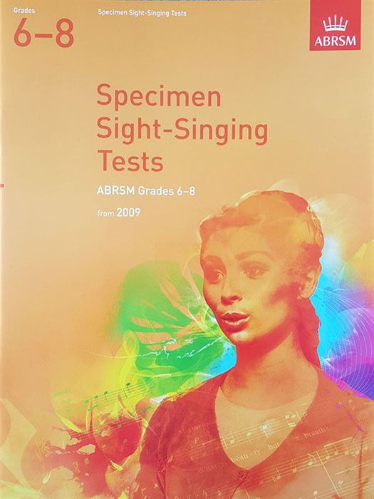 ABRSM Specimen Sight Singing Tests Grades 6-8