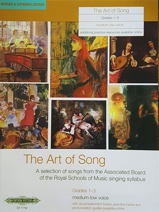 ABRSM The Art of Song Grades 1-3 Medium - Low Voice
