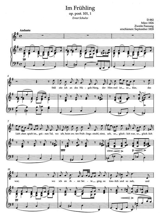 Schubert Lieds Vol.4 High Voice