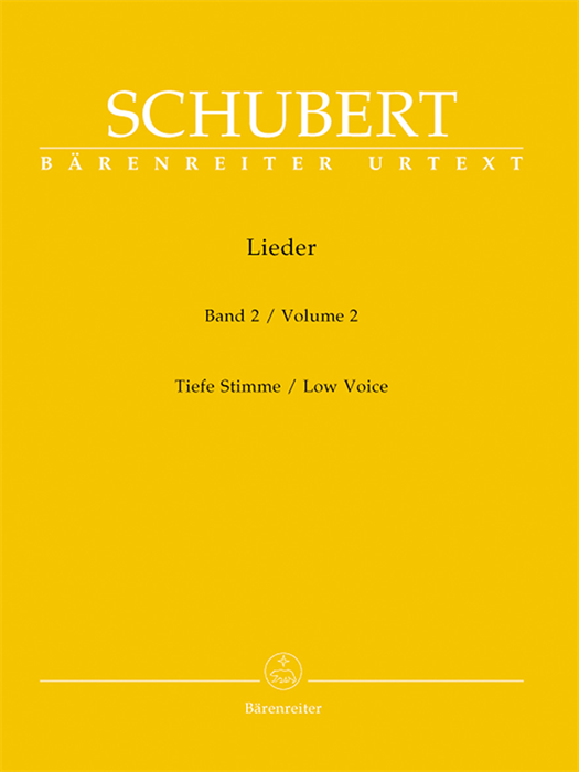 Schubert Lieds Vol.2 Low Voice
