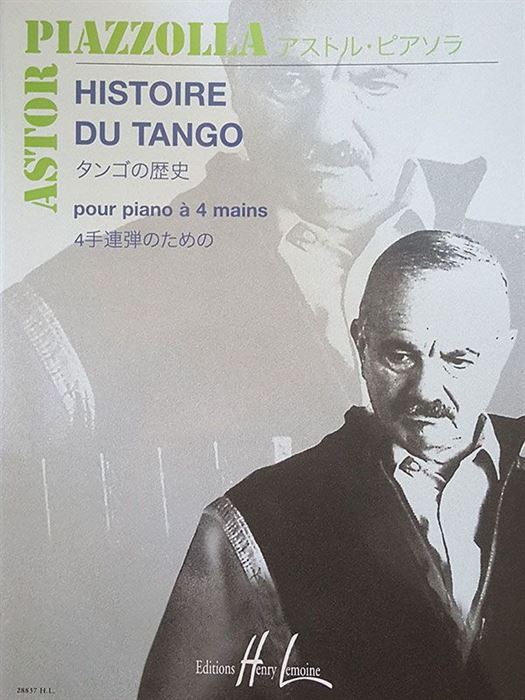 History of Tango for piano 4 hands