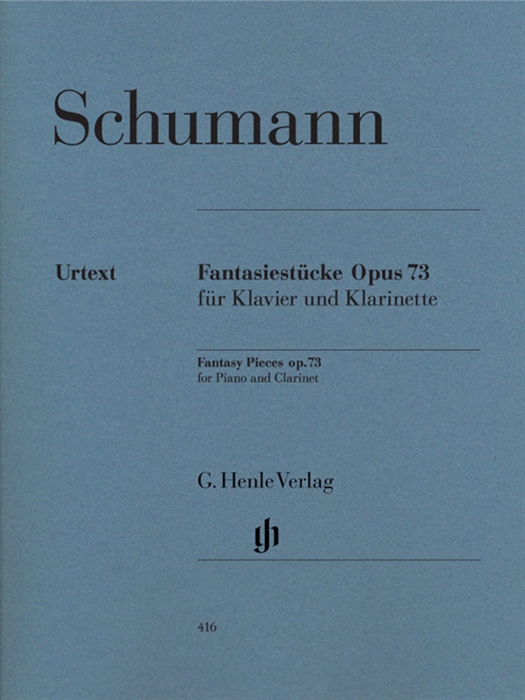 Schumann Fanstasy Pieces Op.73 for Piano and Clarinette