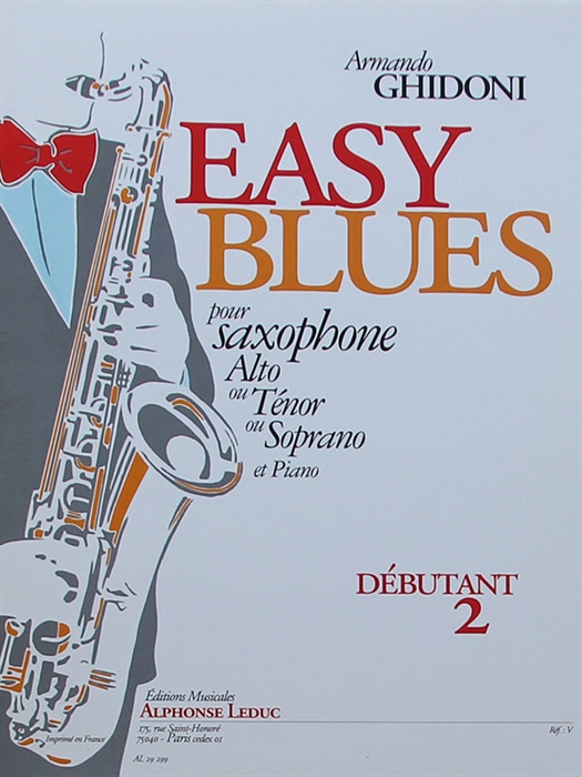 Easy Blues for Saxophone and Piano