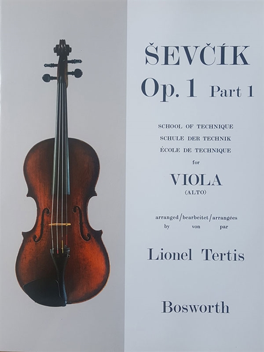 Sevcik Opus 1 School of Technique for Viola Part 1