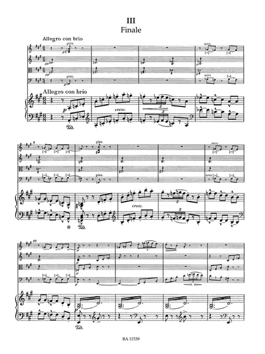 Dvorak Piano Quintet A major op. 5