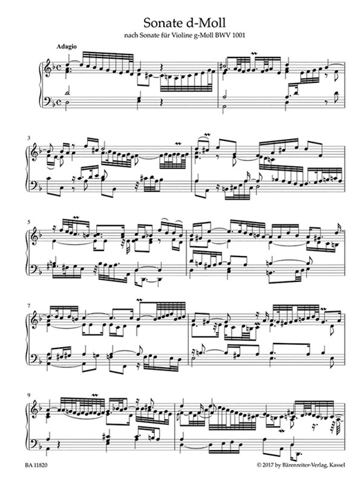 Bach - Suites, Partitas, Sonatas Transcribed for Piano