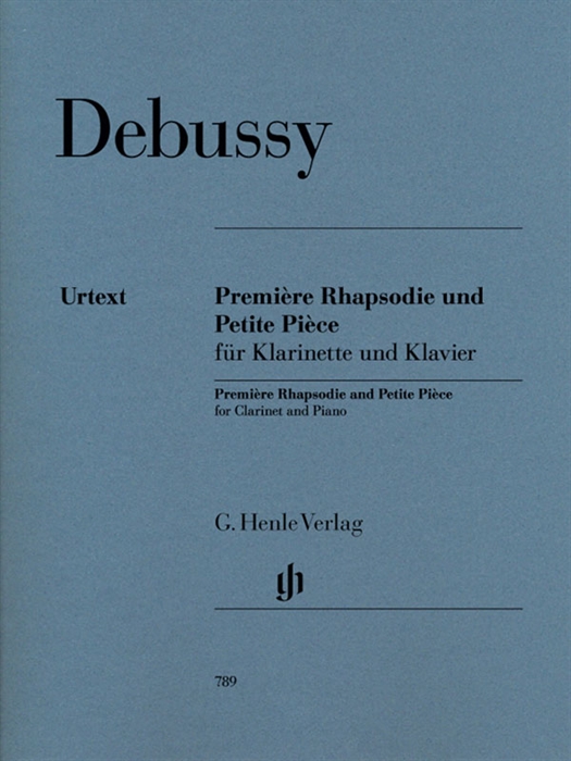 Debussy - Premiere Rhapsodie and Petite Piece for Clarinette and Piano