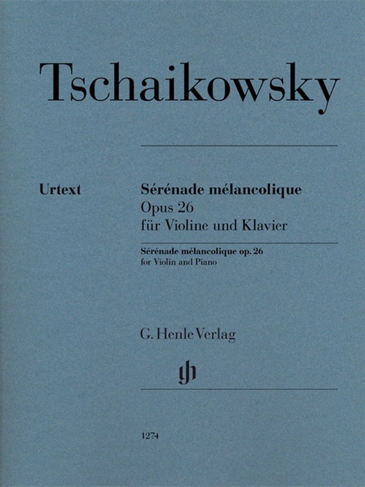 Tchaikovsky - Serenade Melancolique Op.26 for Violin