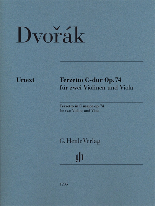 Dvorak - Terzetto in C Major Op. 74 For 2 violins 