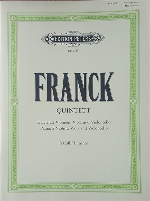 Franck - Quintet - F minor