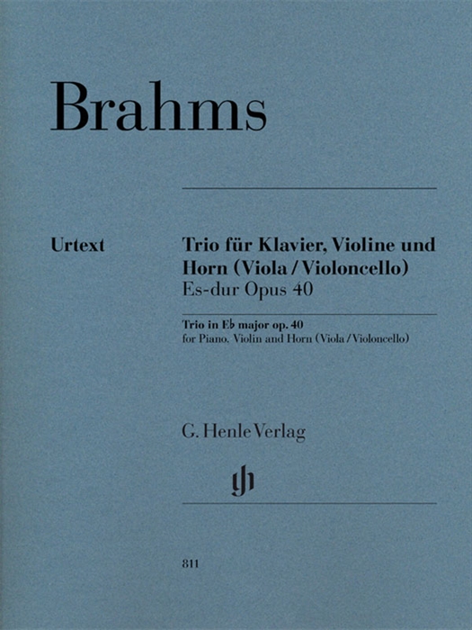 Brahms - Horn Trio E flat major op. 40