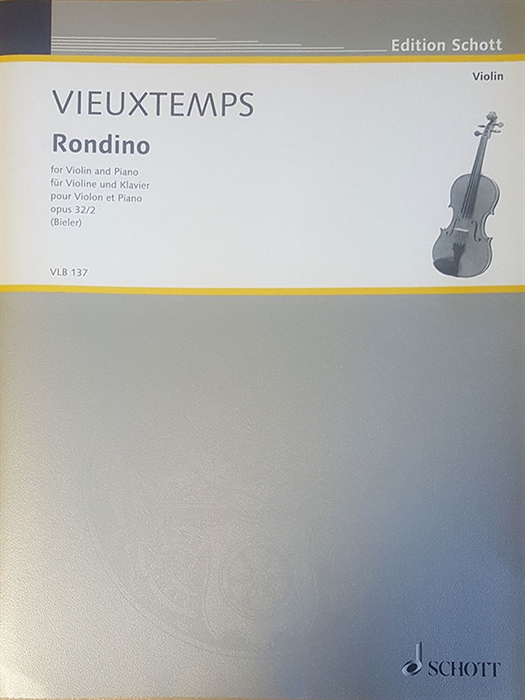 Vieuxtemps - Rondino Op. 32/2 for Violin and Piano