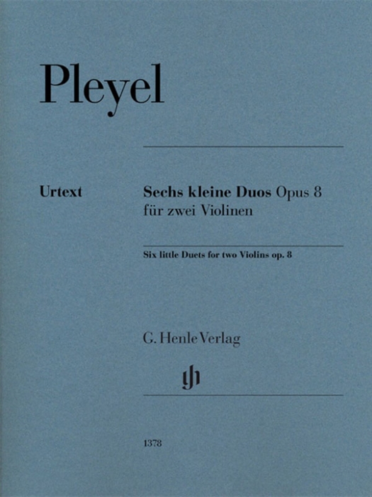 Pleyel - Six little Duets for two Violins Op.8