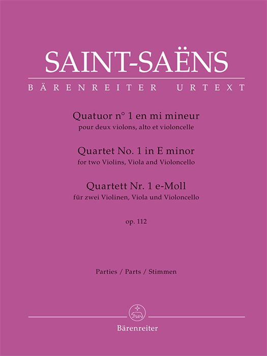 Saint-Saens - String Quartet No.1 in E minor Op. 112