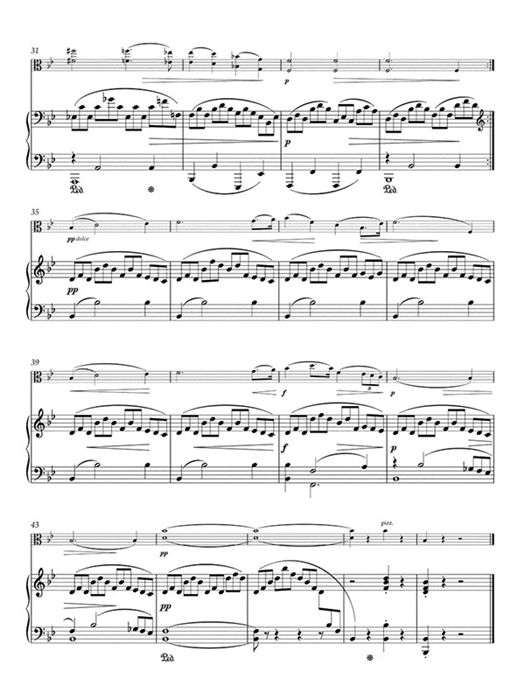 Dvorak - Romantic Pieces Op. 75 Arrangement For Viola and Piano