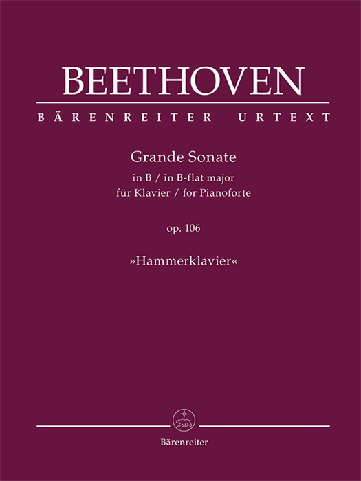 Beethoven - Grande Sonate for Pianoforte B-flat major op. 106 