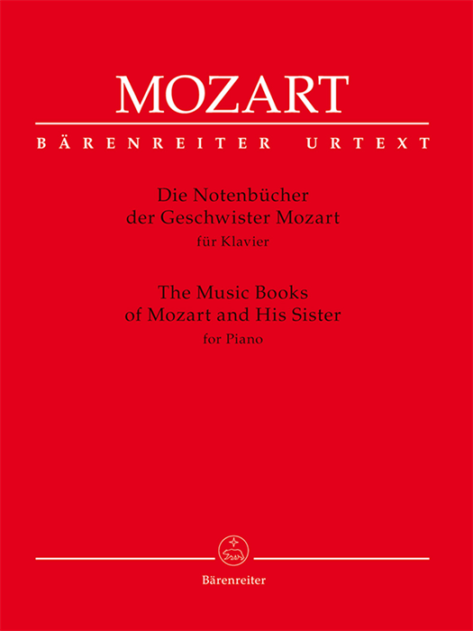 The Music Books of Mozart and His Sister for Piano