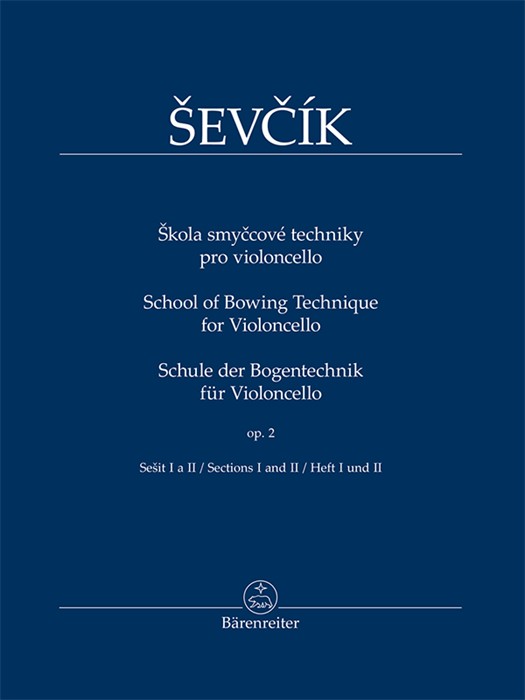 Sevcik - School of Bowing Technique for Violoncello op. 2 Book 1+2