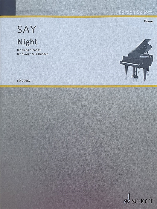 Fazıl Say - Night  for piano 4 Hands