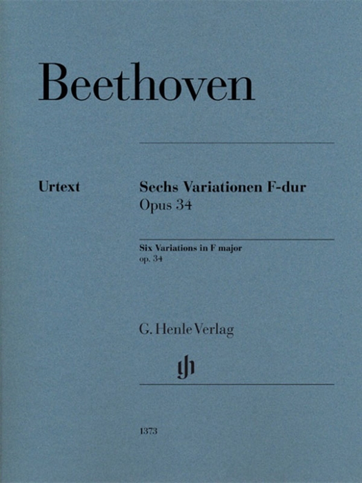Beethoven - Six Variations in F major op. 34