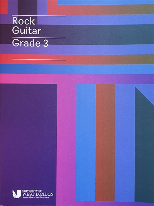 LCM Rock Guitar Handbook 2019 Grade 3