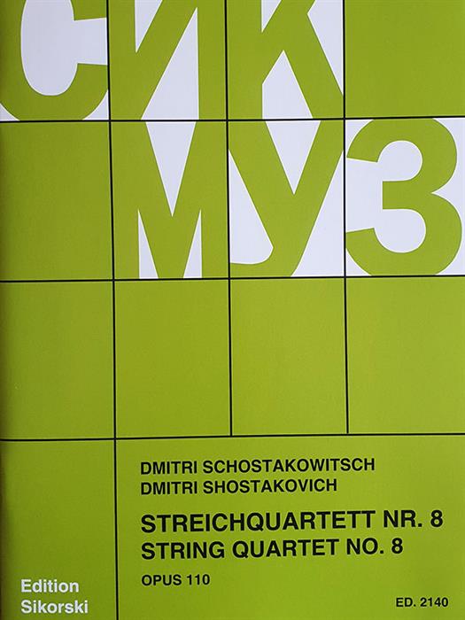 Schostakovich String Quartet Nr. 8