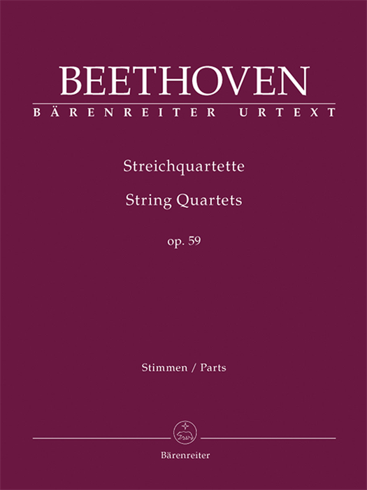 Beethoven - String Quartets op. 59