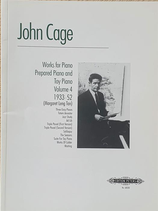 John Cage - Works for Piano, Prepared Piano and Toy Piano Vol.4
