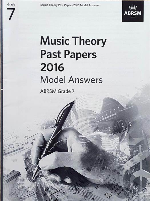 ABRSM Music Theory 2016 Model Answers Grade 7